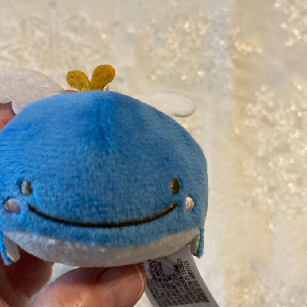 Jinbesan Kokujira Mochi San-x Plush Keychain from Blind Box - Picture 8 of 8